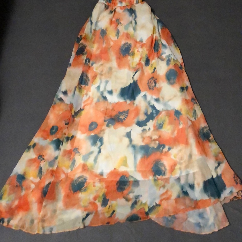 Floral Maxi Skirt